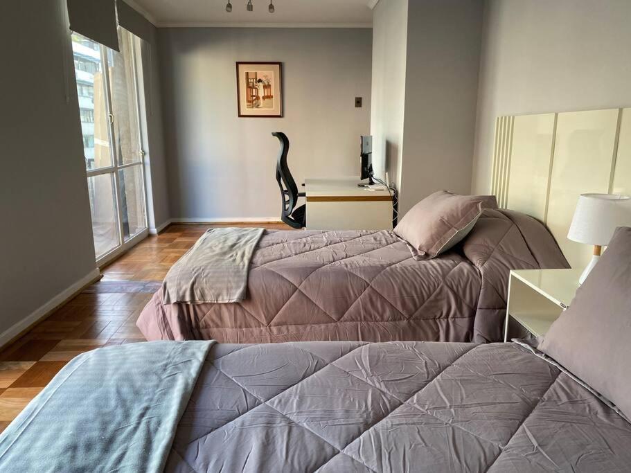 Apartamento En Centro Historico Santiago, Dos Dormitorios Eksteriør billede