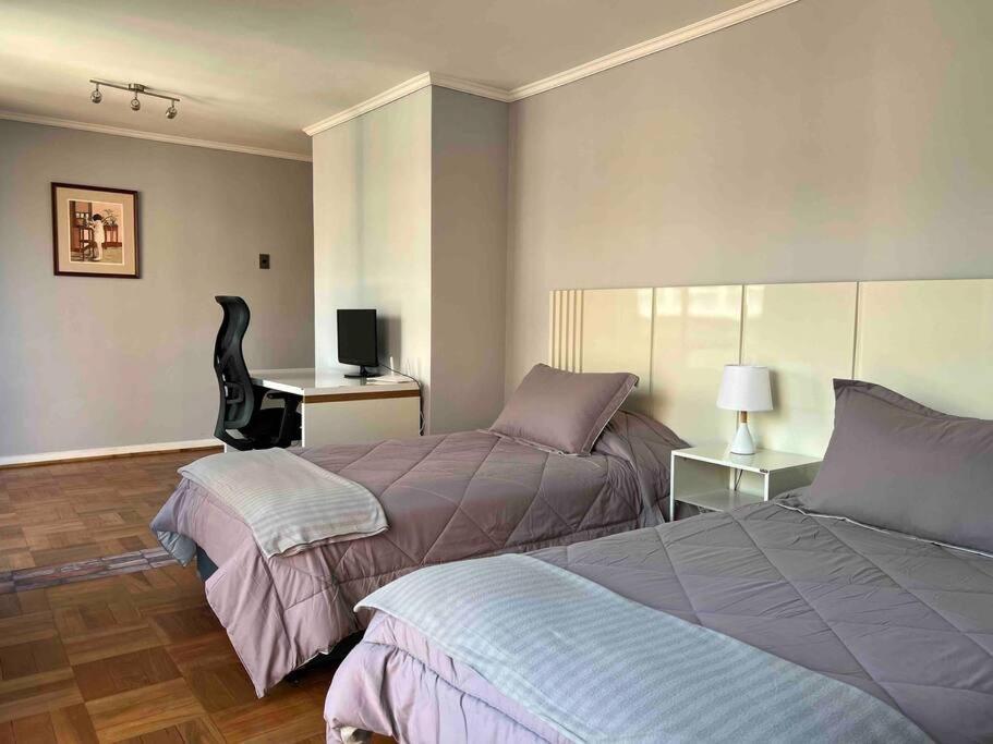 Apartamento En Centro Historico Santiago, Dos Dormitorios Eksteriør billede